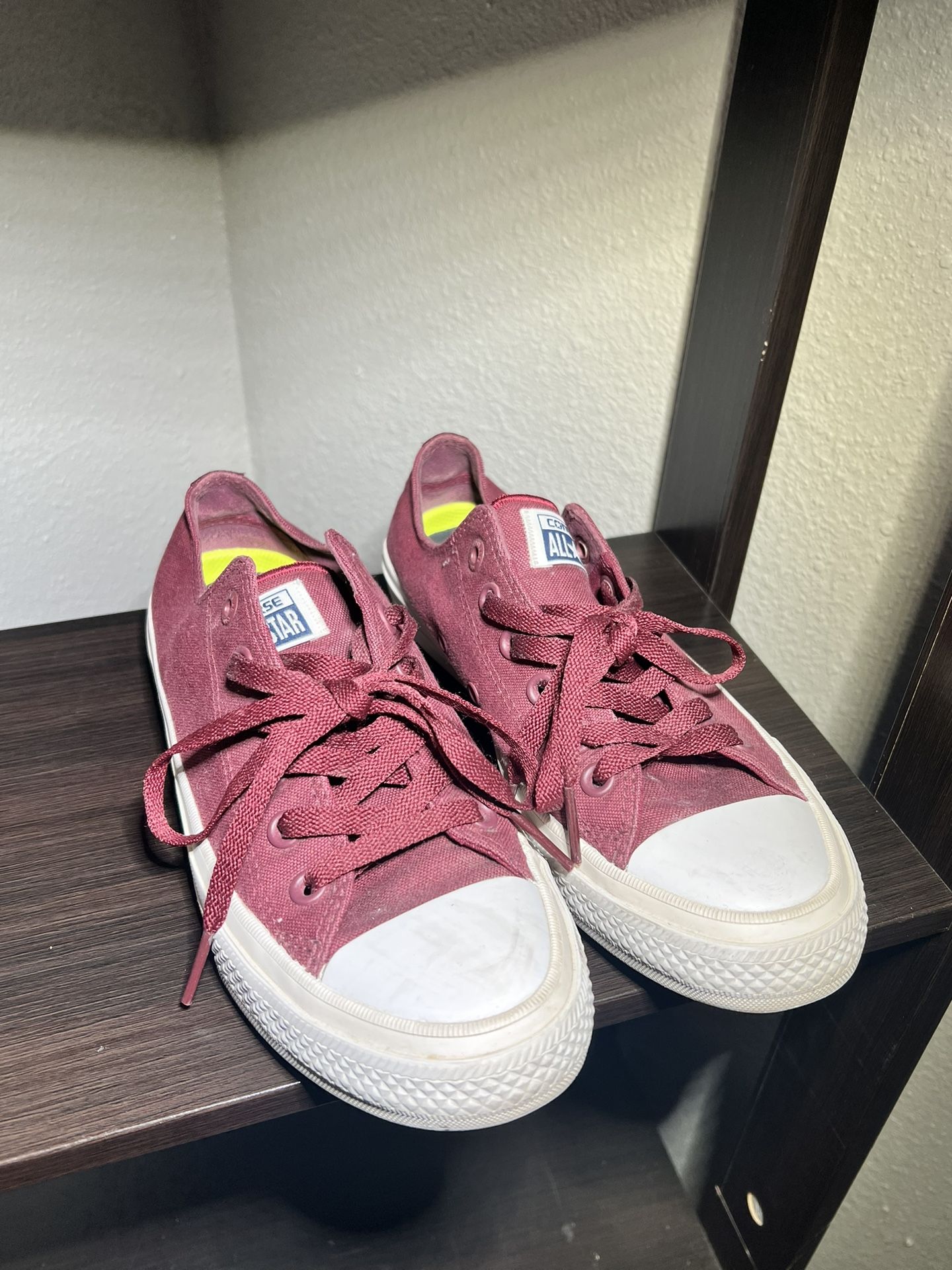 Maroon Converse Chuck Taylor’s