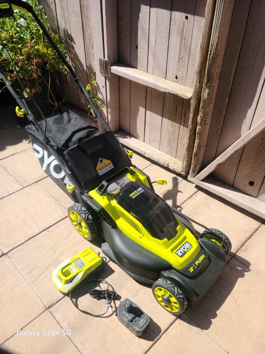 Ryobi 16-in Push Lawn Mower