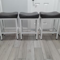 3 Stools 24 Inches Height 