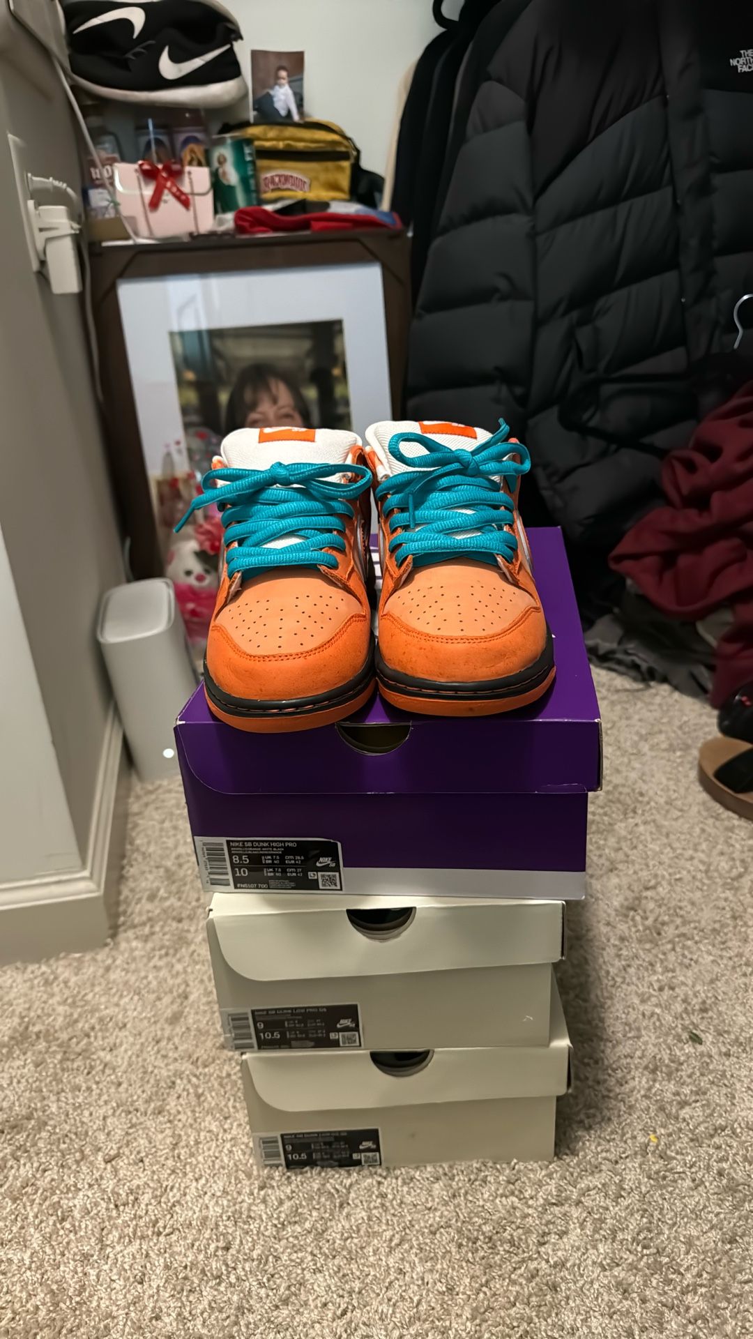 Nike Sb Orange Lobster