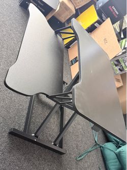 Standing Desk Converter, 28" Wide Height Adjustable Sit Stand Up Desk Riser with Keyboard Tray, Desktop Workstation Riser for Home Office Computer Lap