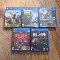 Lot of ps4 games