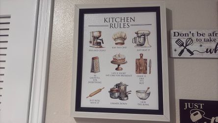 Kitchen wall art