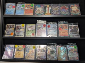 Pokemon sealed promos greninja gold star shining ho-oh GameStop Pikachu