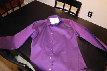 Calvin Klein bodyfit dress shirt. Size S