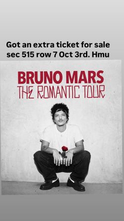 Bruno Mars concert
