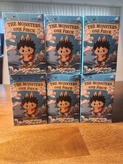 POPMART - The Monsters x One Piece Figures – Lot of 6