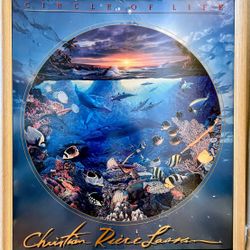 Christian Riese Lassen Circle of Life Custom Framed Art Poster Print