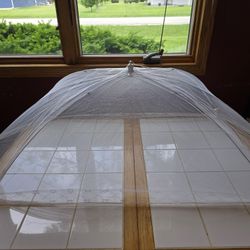 3 Big Lace Picnic Table Food Covers/protector 