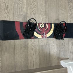Full Snowboard Set — Volkl Stroke Board + Bindings