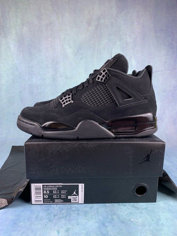 Air jordan 4s  BLACK CAT more colors available   