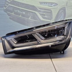 2018-2020 AUDI Q5, SQ5 RIGHT LED HEADLIGHT SHELL 