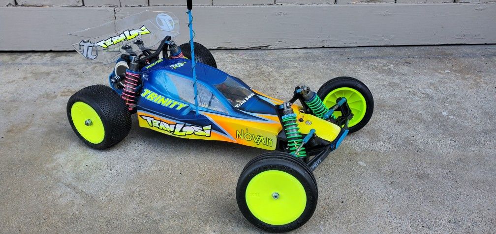 Team Losi XXX BK Kinwald Buggy, Novak, Airtronics, Vintage