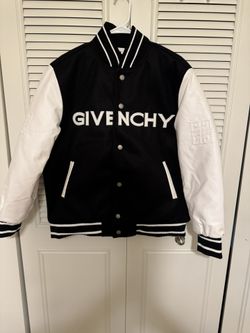 Givenchy Wool And Leather Varsity Jacket