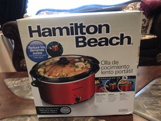 Hamilton beach slow cooker