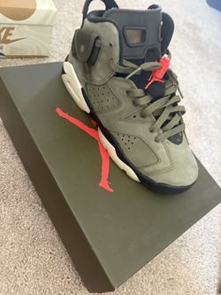 Jordan 6 Retro Travis Scotts olive