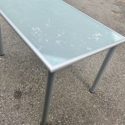 Clear Top Desk