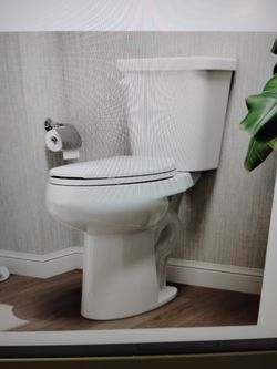 Horow 21 inch Toilet White Elongated