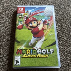 Mario Golf Super Rush Game