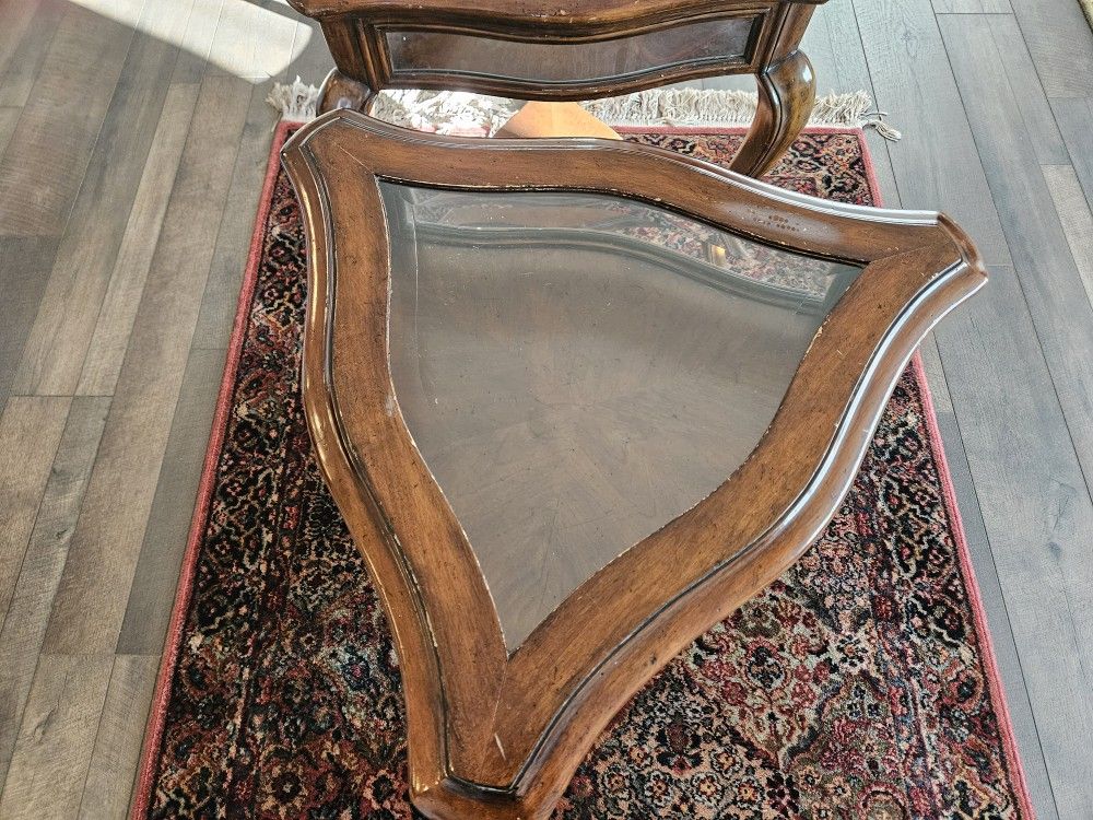 Solid Wood Accent End Tables