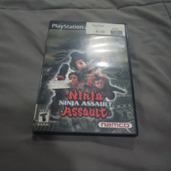 PS2 NINJA ASSAULT. COMPLETE, $30
