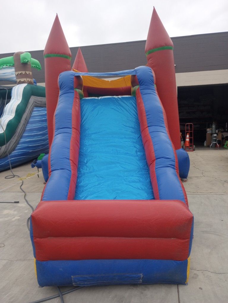 Combo Jumper And Slide Used 