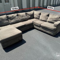 Dark Gray Sectional 