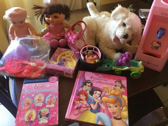 toys and shoes bundle