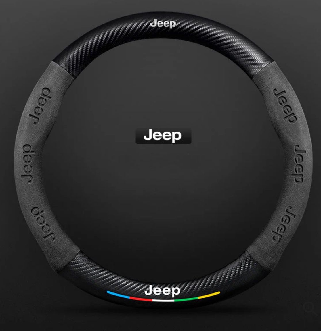 Steering Wheel Cover Logo Jeep