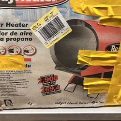 Forced Air Propane Heater- NEW 