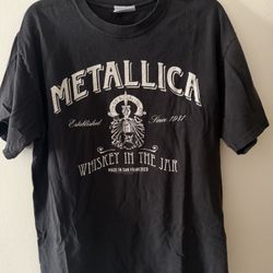 vintage 2005 Metallica band tee