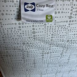 Sealy Cozy Rest 2 Stage Infant/Toddler Crib Mattress 
