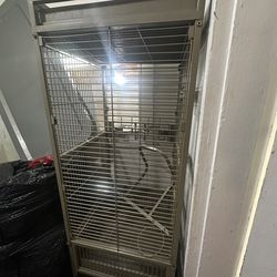 Sage Color Tall Bird Cage