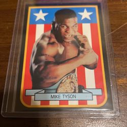 Mike Tyson Card Vintage