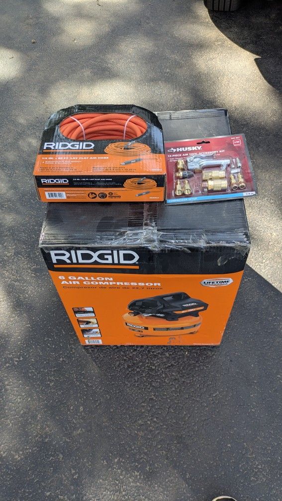 6 Gallon pancake air compressor - BRAND NEW UNOPENED BOX