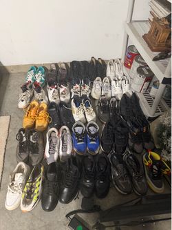 Throw an offer all shoes range from 9-10 3 pairs are size 8 witch