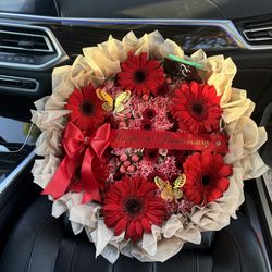 Mixed Bouquets, Florarl Arrangements, Birthday, Anniversary Roses