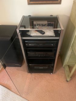 Sony Entertainment Center with Speakers