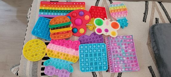 Large Lot Figet Popper Poppers Toy Toys