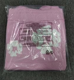 Denim tears hoodie pink