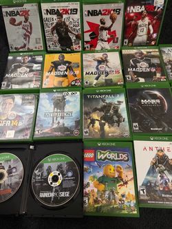 8-10 bucks each Xbox one games
