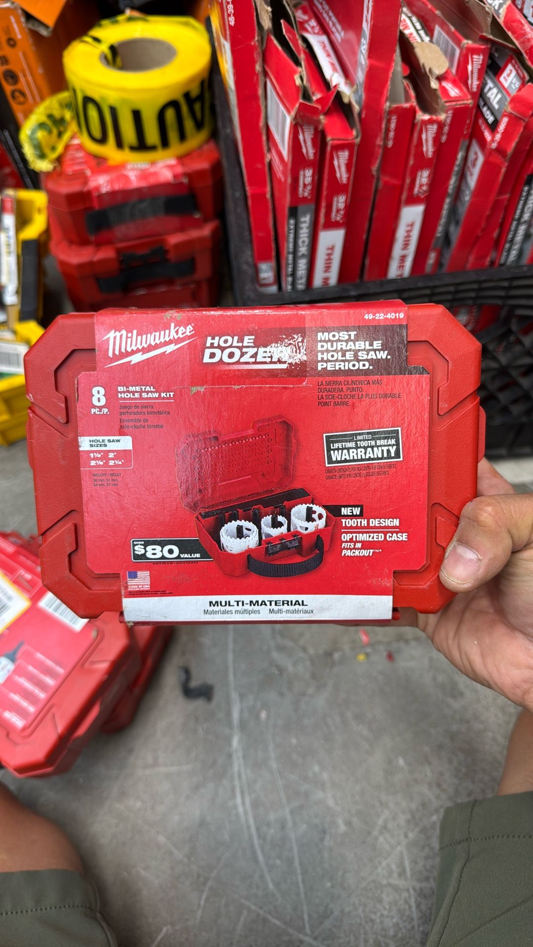Milwaukee Hole Dozer Bi-Metal Hole Saw Kit (8-Piece)
