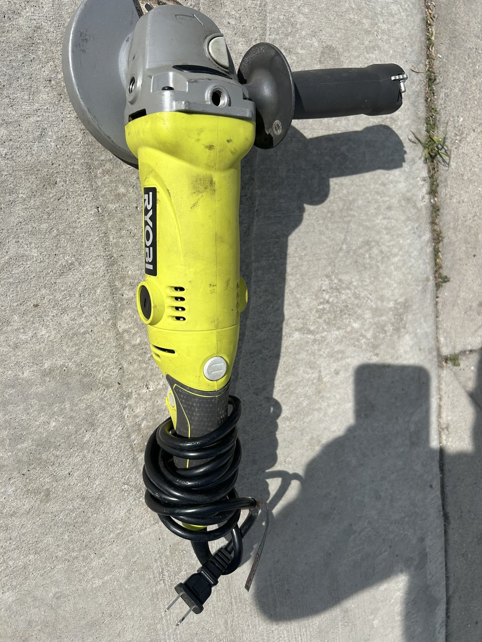 RYOBI Corded Angle Grinder