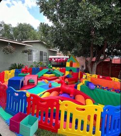 Baby Care Toddler Soft Play Set with Ball Pit