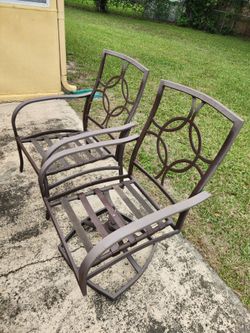 Aluminum outdoor chairs