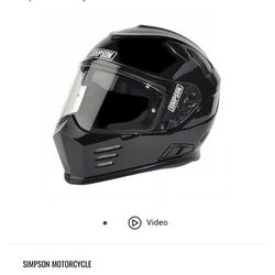 Simpson Ghost Black Helmet