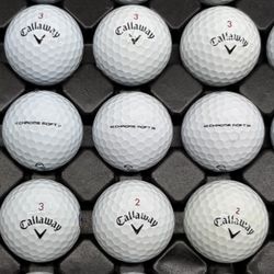 Callaway Chrome soft Golf Balls $10 Per Dozen