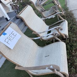4 Free Outdoor Chairs In North Park