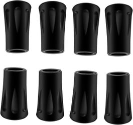 16Pcs Trekking Pole Tips Replacement Protectors, Rubber Feet for Hiking Pole Tips Rubber Tips for Walking Sticks Tips Accessories, Fits Most Standard 
