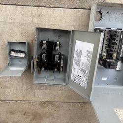 Electrical Boxes Three Of Them